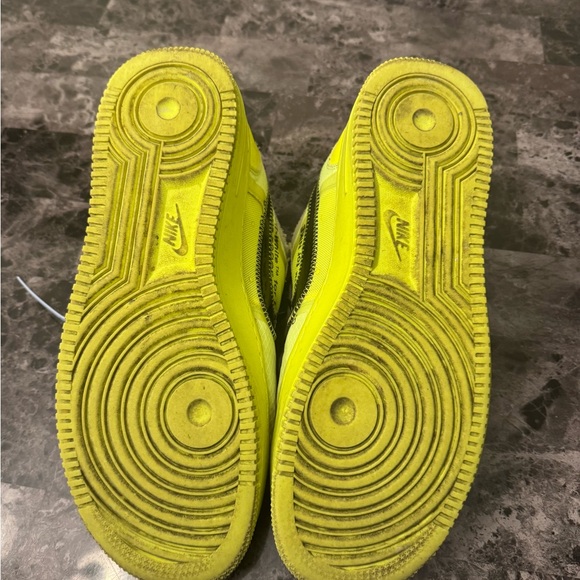 Off-White x Nike Air Force 1 “Volt” — Size 12 — 9/10 / No Box - Picture 4 of 9